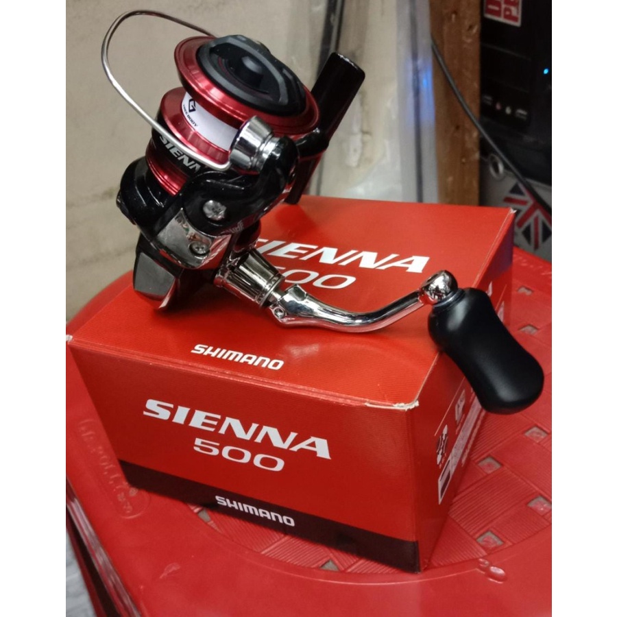 Reel Pancing SHIMANO Sienna 500 FG Ril Rel Mini UL Ultra Light Ultralight Katrol Rell Rill Spining S