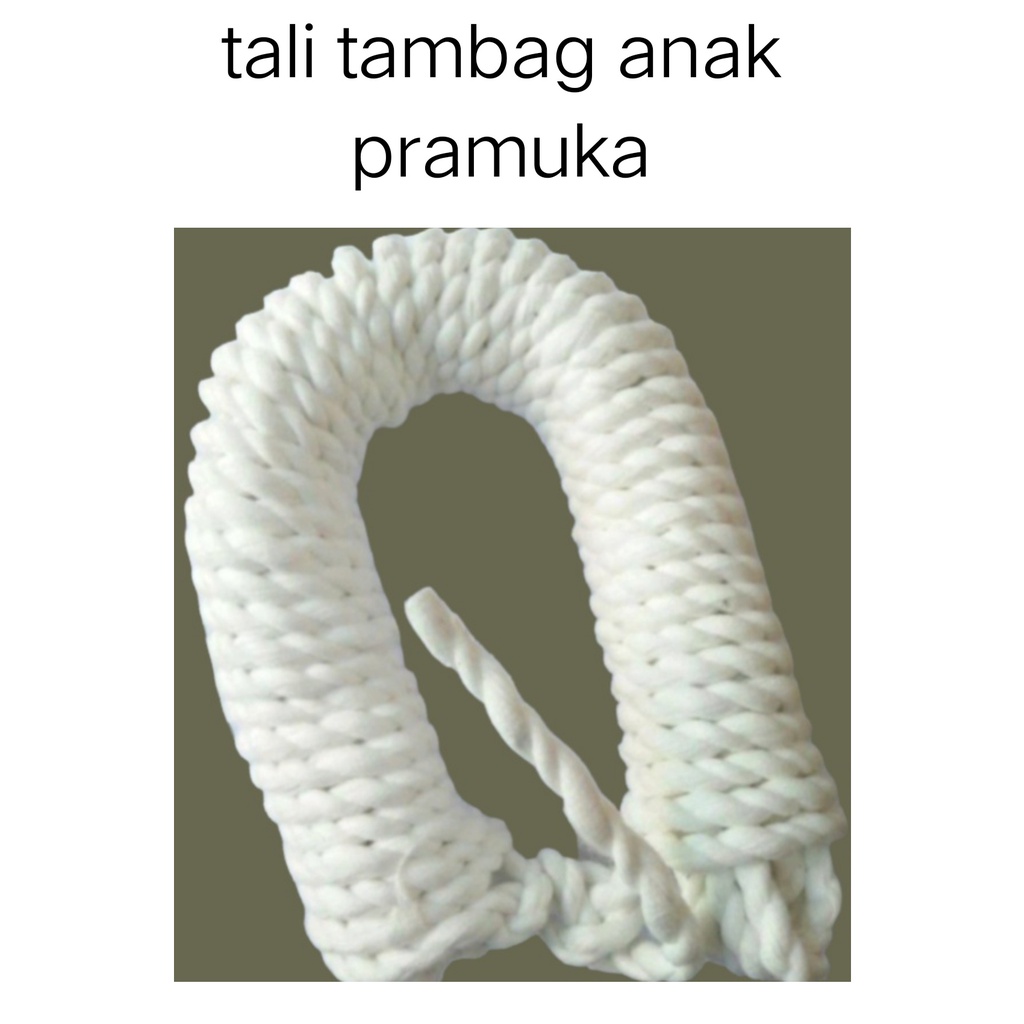 tali pramuka tali tambang tali anak kemah