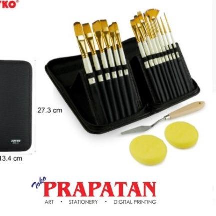 

Joyko Art Brush Set BRS-12 / Kuas Lukis Joyko / Set Alat Lukis