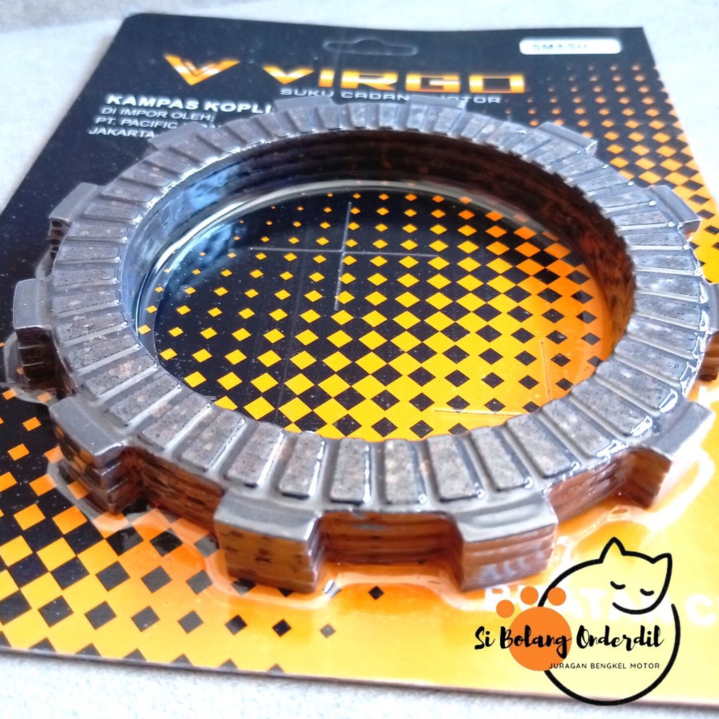 KAMPAS KOPLING MURAH SMASH / SHOGUN 125 (4 PCS) PLAT KOPLING MURAH SMASH SHOGUN 125