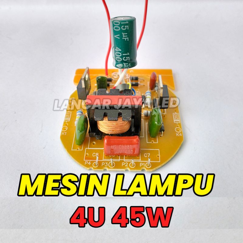 Mesin LHE 4u 45watt Lampu kaca ---- Lancar Jaya Led