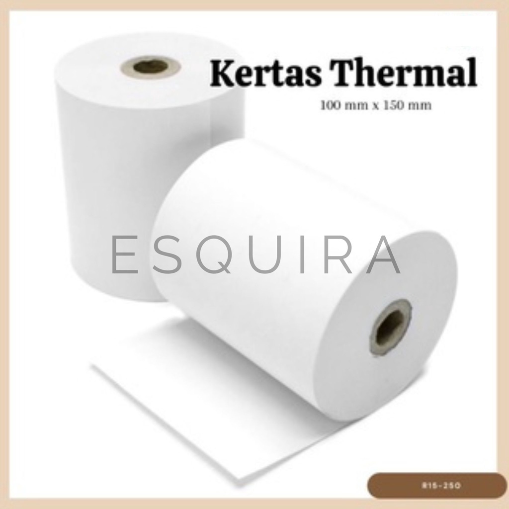 Kertas Thermal/Label / 100 x 150 / R15-250