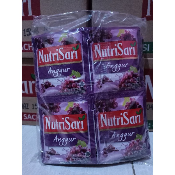 

Nutrisari renceng isi 10 sachet