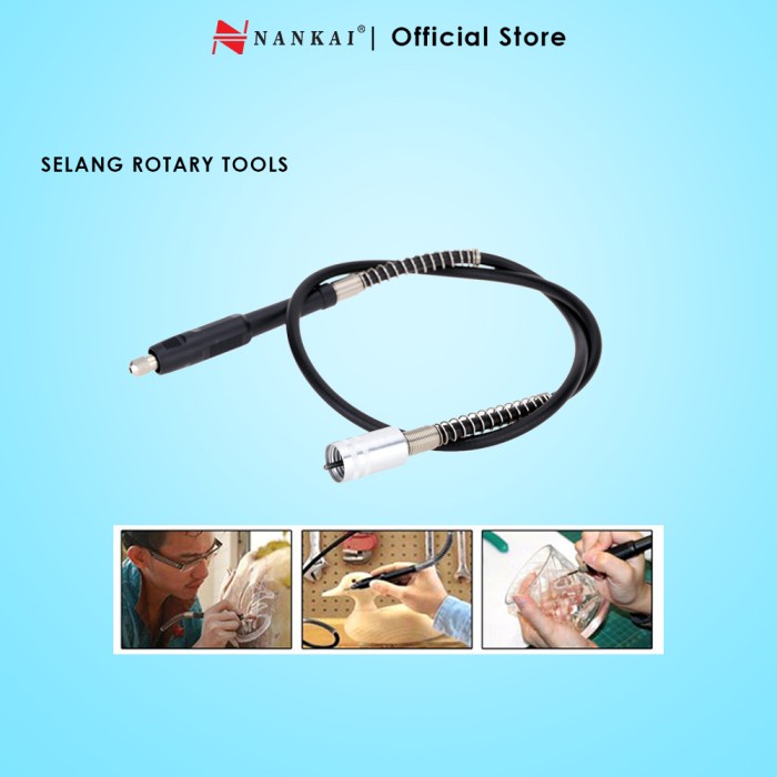 [BAYAR DITEMPAT] Nankai Selang Fleksibel Gerinda Bor Mini 3Mm / Perlengkapan Rumah Tangga Murah / Pe