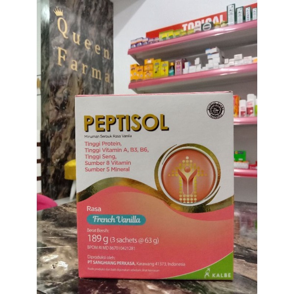 

Peptisol Vanilla dan Coklat