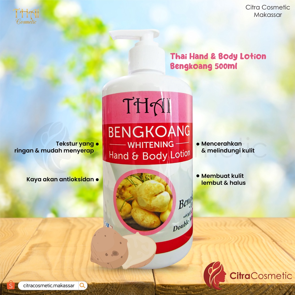 Thai Hand Body Lotion 500 Ml Series | Bengkoang | Milk | Strawberry