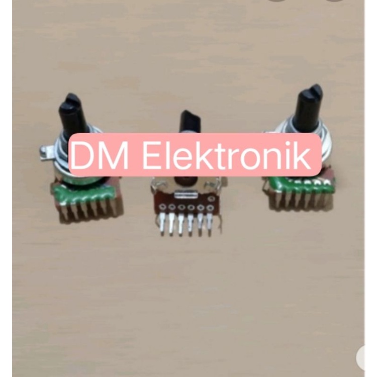 Potensio ORI tipe Polytron 6kaki tekuk drat AS panjang B503/50k