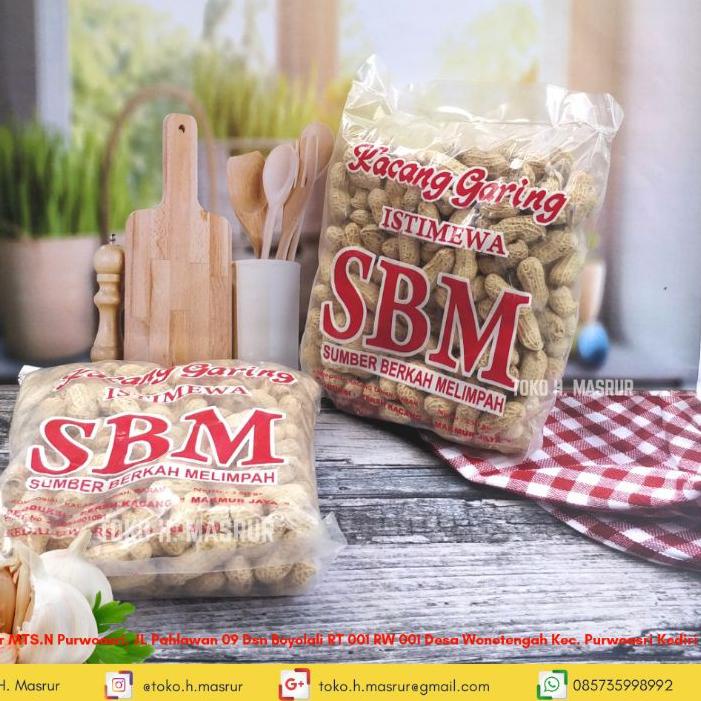 

☆ Kacang Kulit Asin Garing SBM 250gr ☜