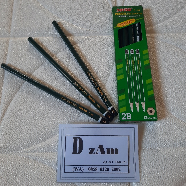 

PENSIL 2B JOYKO HIJAU | ALAT TULIS MURAH | GROSIR ALAT TULIS | BISA COD | ATK | DZAMSTORE