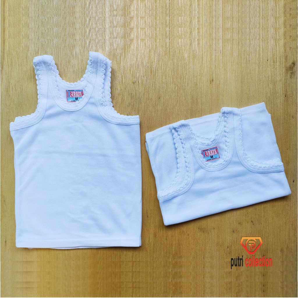 12 PCS Kaos Singlet / Kaos Sangsang Anak Raffa ( Lusinan )