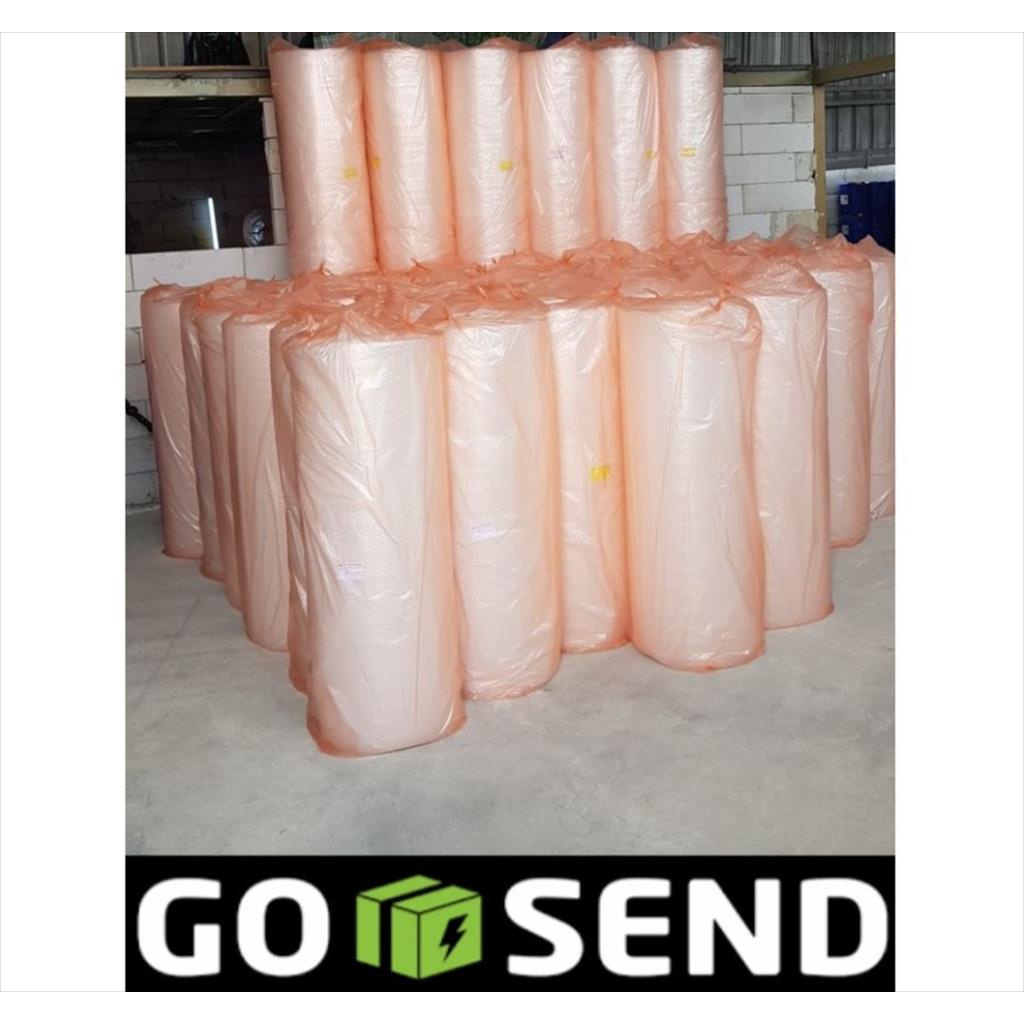 OTS 1.005 - Bubble Wrap Plastik Gelembung Untuk Packing Roll 50 x 125 Bubble Wrap Plastik Gelembung Untuk Packing Roll 50 x 125 Putih berat 2,4kg Hanya Gosend