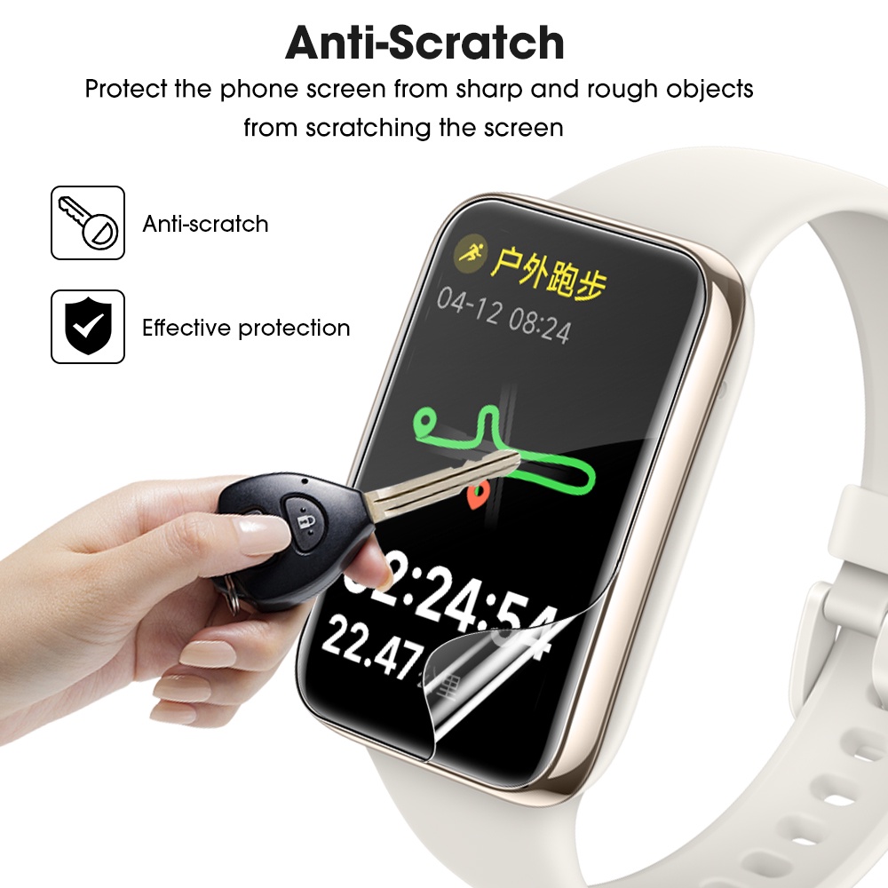 Pelindung Layar Hydrogel Anti Air / Kotor Untuk Xiaomi Bracelet 7 Pro