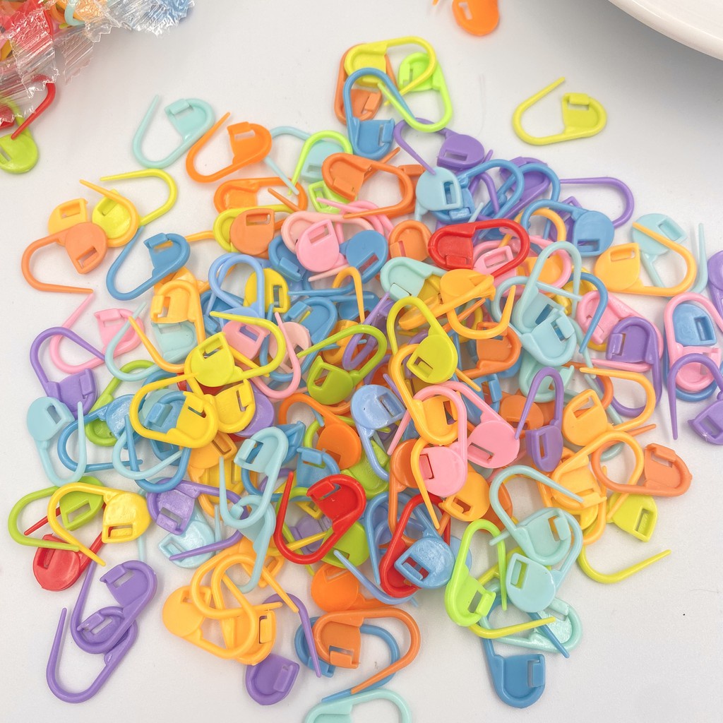 

[DTU] Isi 50Pcs Peniti Plastik Peniti Mini Peniti Hijab Berat 10 Gram