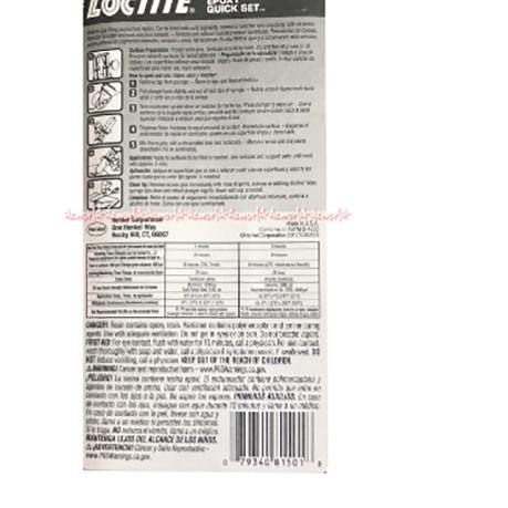 

Loctite Epoxy Instant Mix Lem Serbaguna Perekat Multifungsi Isi 14ml