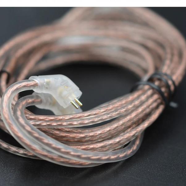 Kabel KZ Copper with Mic Kabel KZ ZSN PRO X KZ ZST X KZ Cable with Mic - Tipe B NEW