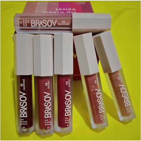 * NCC * Brasov Lipcream Velvet Lip Cream Make Up Bibir Makeup - Netto 4 gr