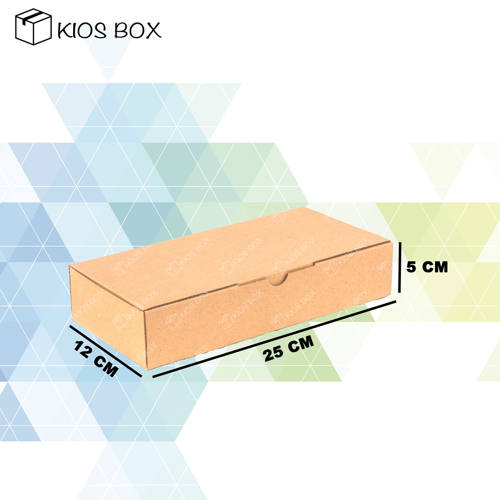 

Kardus Polos Box Kue Brownies 25x12x5