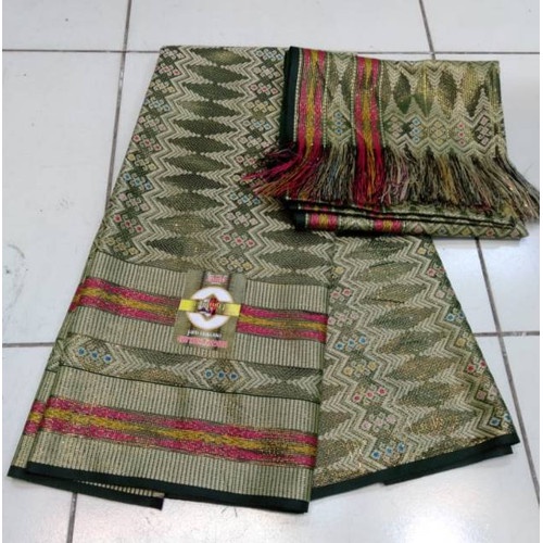 Selendang Songket Palembang / Padang / Thailand dan Kain Bawahan