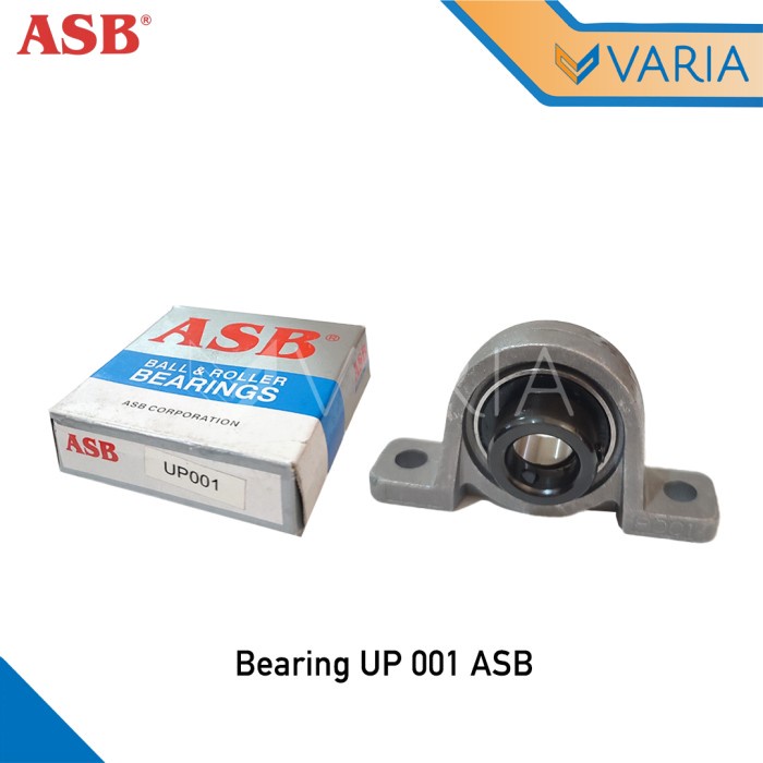 Bearing UP 001 ASB Diameter As 12 mm Laher Pillow Block Insert KP 01