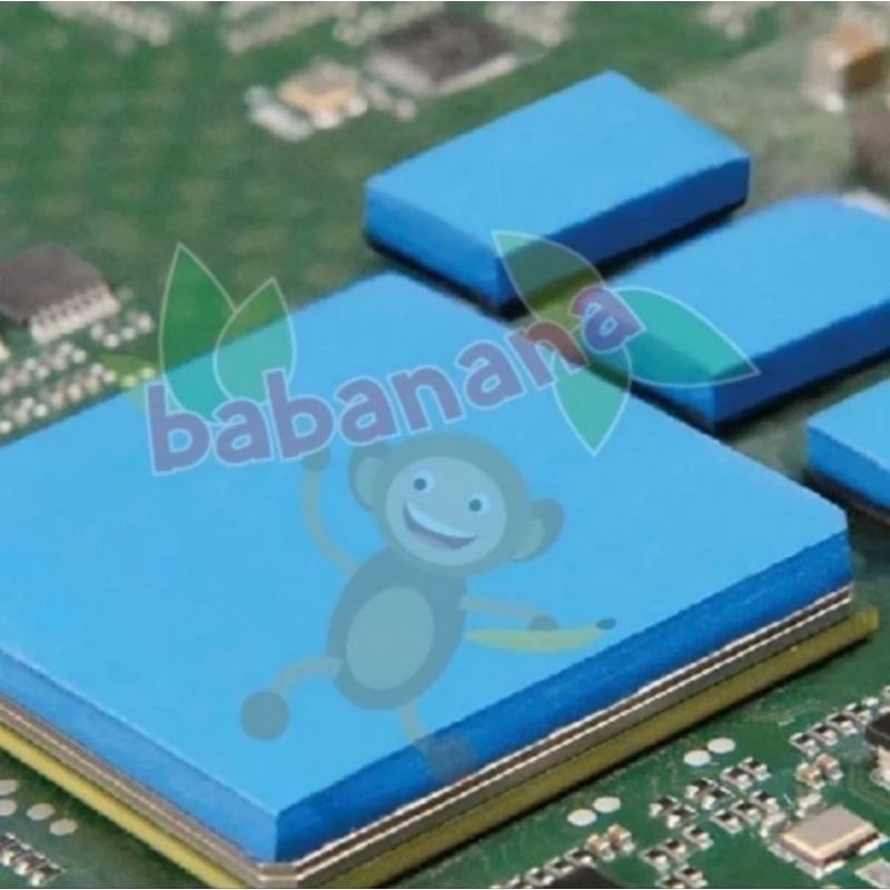 Thermal pad 50mm x 10mm x 0.5mm prosesor 5x1cm memory heatsink 0.5mm