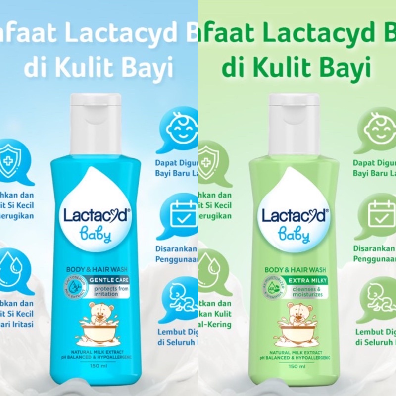 Lactacyd baby liquid - sabun perawatan kulit bayi