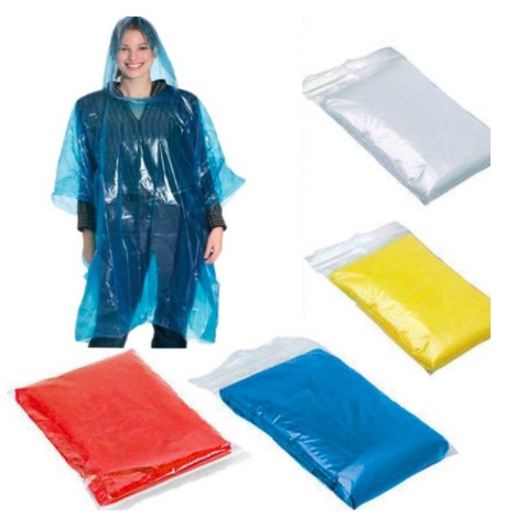 JAS HUJAN PONCO TERUSAN DEWASA PLASTIK RAINCOAT ANTI AIR