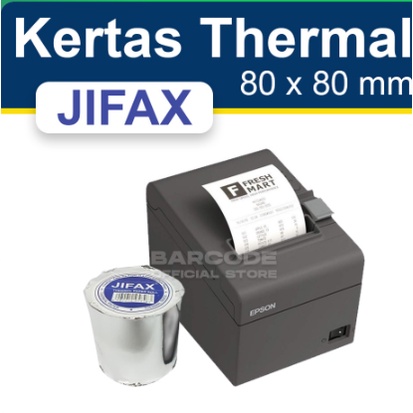 

Kertas Printer Thermal Jifax 80x80 Struk Kasir Termal 80mm