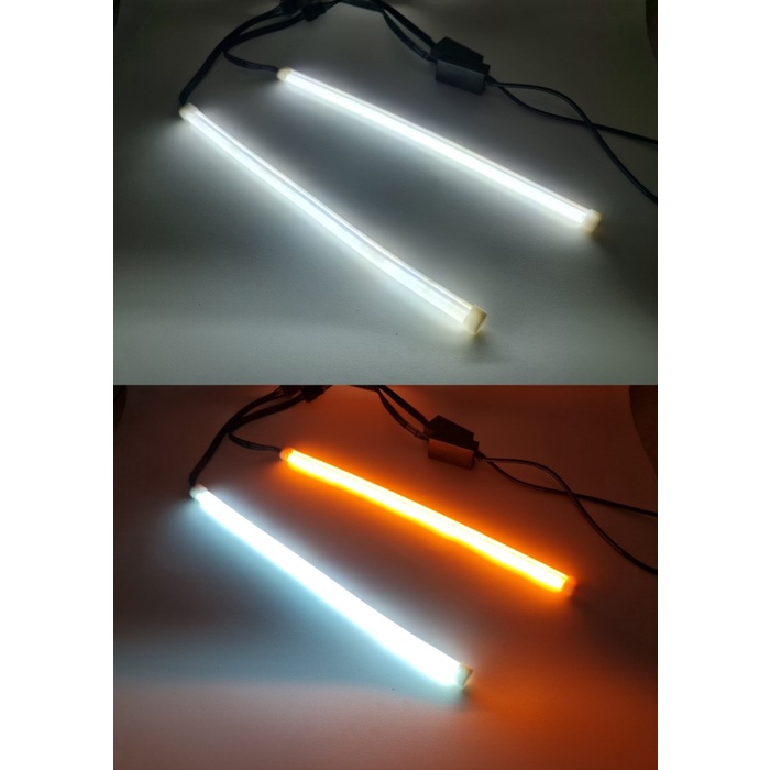 lampu led alis kualitas AES grade A 30cm 2 mode