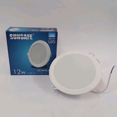 Lampu DownLight Panel LED Inbow 18w, 12w, 9w, 6w CDL &amp; WW SUNSAFE