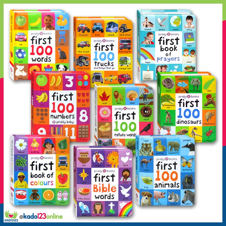 Priddy Books First 100 Words & Early Learning (KD)