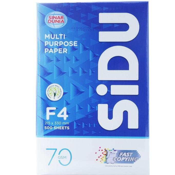 

SALE Kertas HVS Sinar Dunia SIDU F4 70 Gram