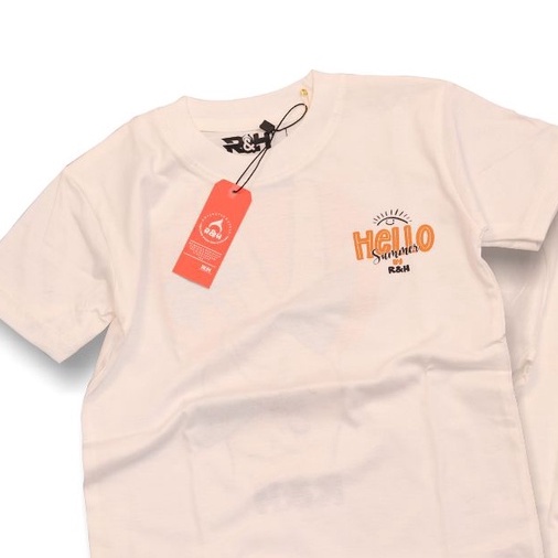 Kaos Anak Distro Sablon Depan Belakang Bahan Cotton 30S  Usia 1-12 Tahun Kekinian By H22Story