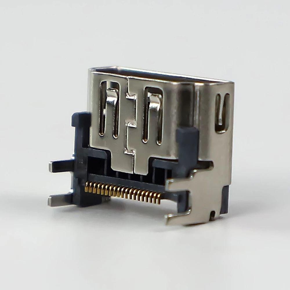 Preva 2pcs Konektor Display Jack Pengganti Interface HDMI-Compatible Port