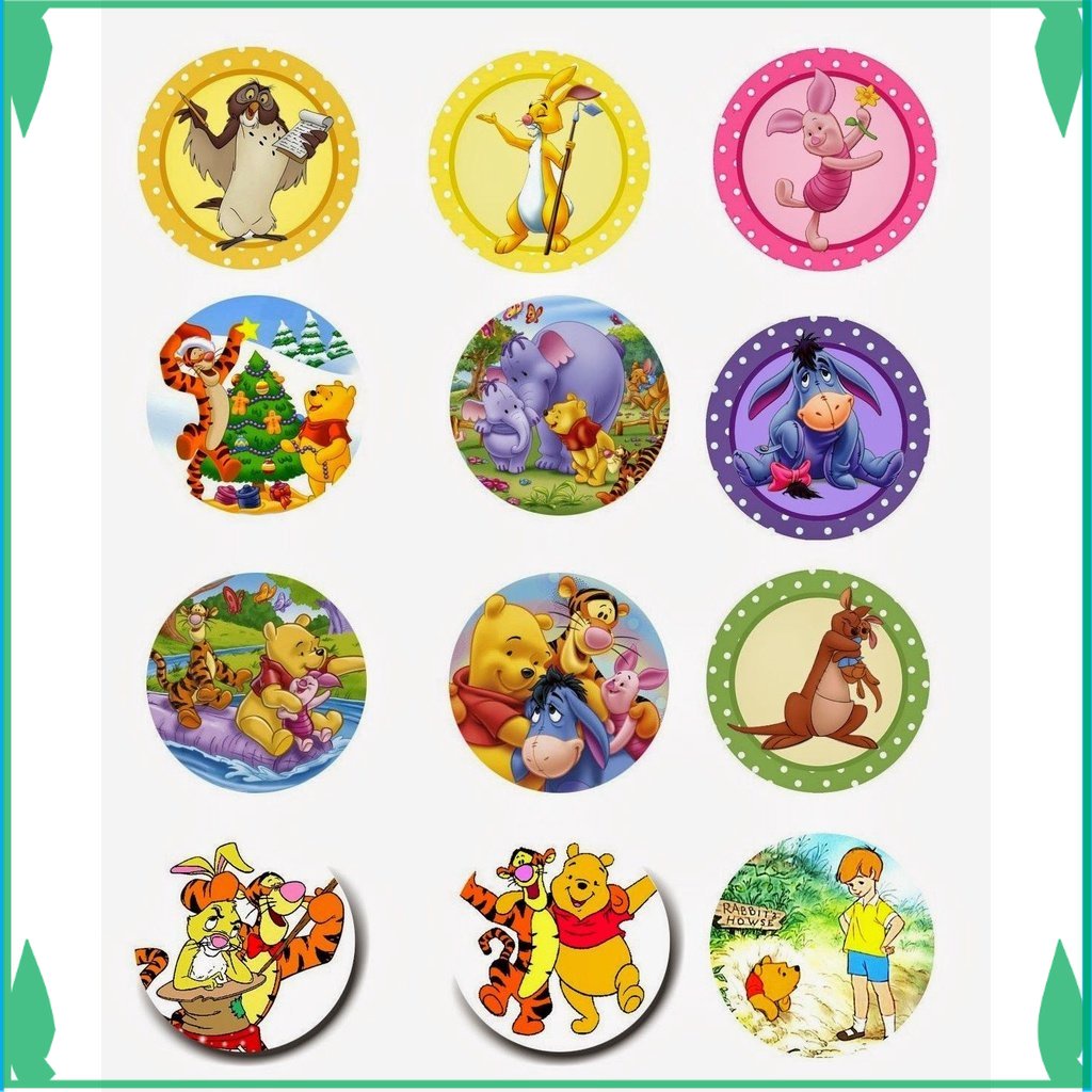 

TOPER KUE CUPCAKE TOPPER CUSTOM KARAKTER WINNIE THE POOH FADHILSOUVENIR