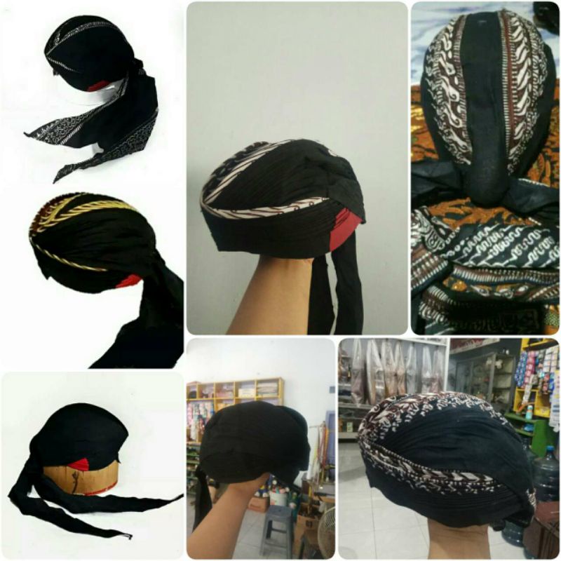 BLANGKON JOGJA LIPAT HITAM SLIWIR #BLANGKON DEWASA