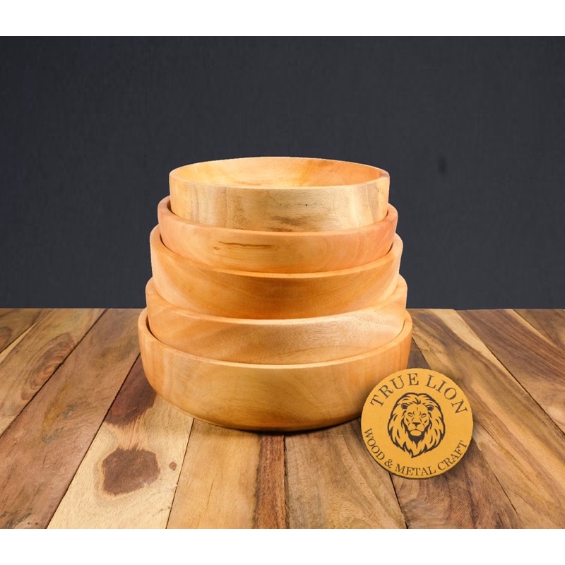 Jual MANGKOK KAYU MAHONI MANGKUK KAYU WOODEN BOWL Shopee Indonesia