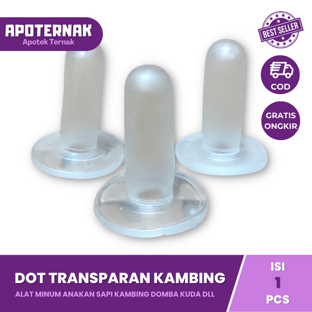 DOT KAMBING SAPI TRANSPARAN 850 mL SAPI KAMBING DOMBA KUDA | Apoternak