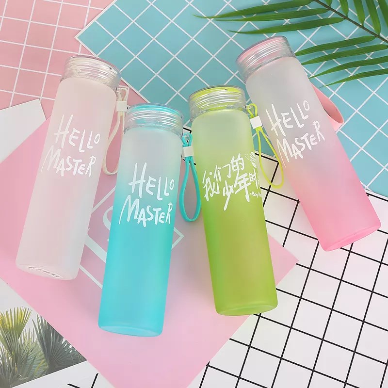 Botol Hello Master 480 Ml Botol Kaca 480 Ml Botol Kaca Warna Warni Hello Master 480 Ml
