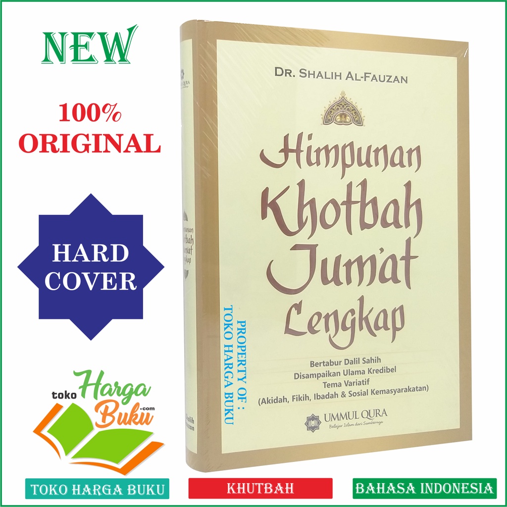 Foto Himpunan Khotbah Jumat Lengkap Karya Dr Shalih Al-Fauzan Kumpulan Khutbah Jum'at Komplit Setahun Syaikh Sholih Al Fauzan Penerbit Penerbit Ummul Qura