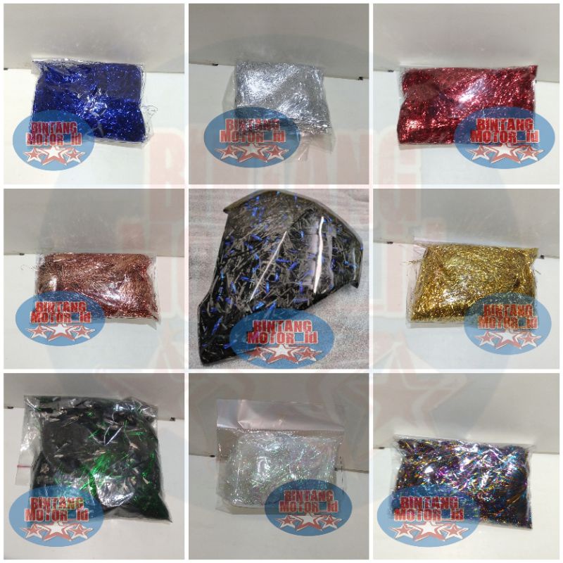CAMPURAN SERAT CARBON FORGET / SERAT WARNA UNTUK CARBON
