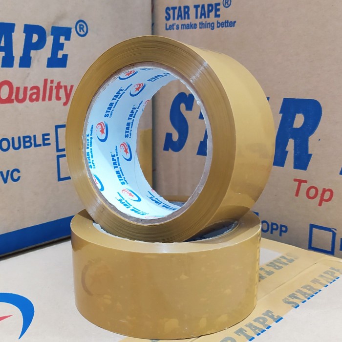 

Perekat Lakban Bening Startape Uk. 45Mm X 100 Yard ( 2 Inch )