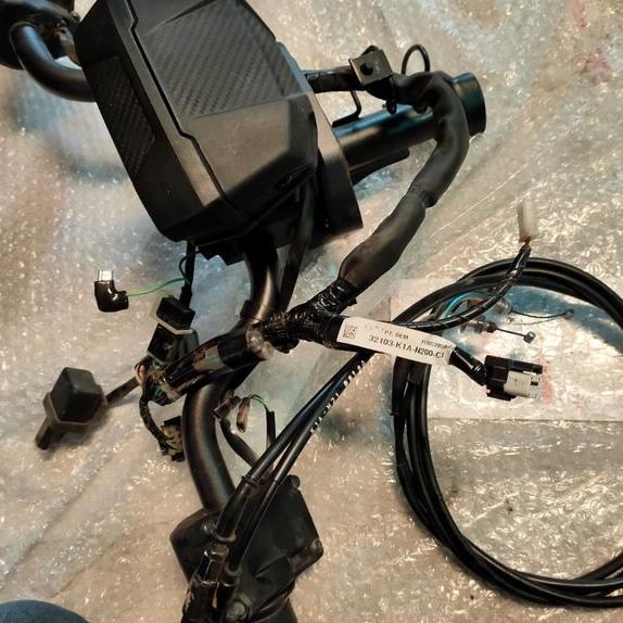 Stang stir komplit speedometer saklar holder Honda Beat street new LED 2020 asli original