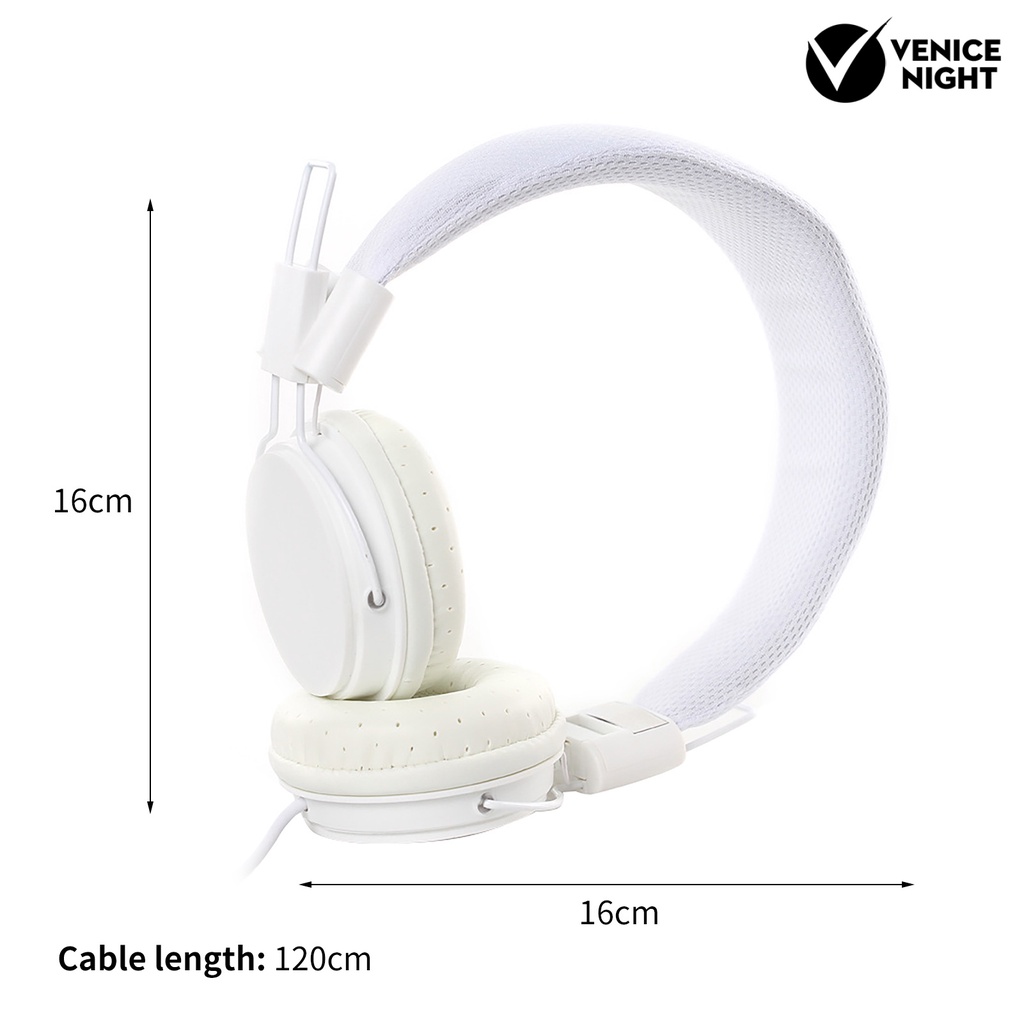 (VNEP) (Berkabel) EP05 Headphone High Fidelity Noise Reduction Headset Gaming Stereo 3.5mm Lipat untuk Komputer