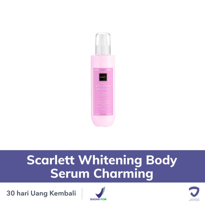 [ORI] Scarlett Whitening Body Serum Merawat Kekencangan Kulit dan Keremajaan Kulit