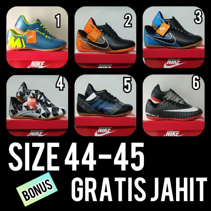 sepatu futsal size 44-45
