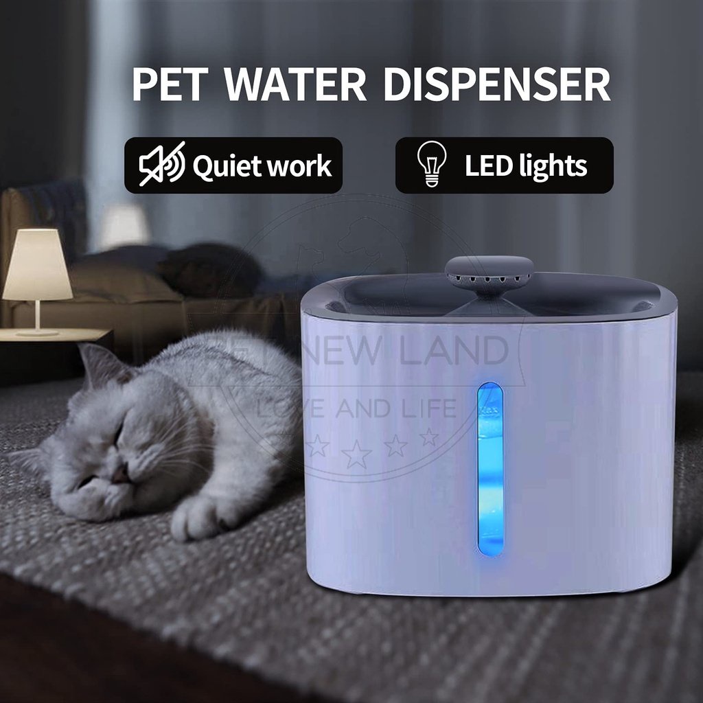 Dispenser Kucing Otomatis Pet Water Dispenser Tempat Minum Kucing Pet Dispenser Kucing Anti Semut 3L