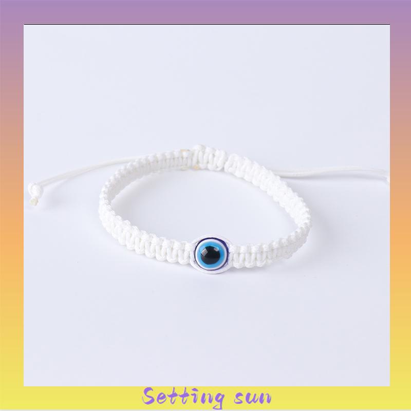 Gelang Tali Simple Evil Eye Biru Gelang Merah Keberuntungan TN