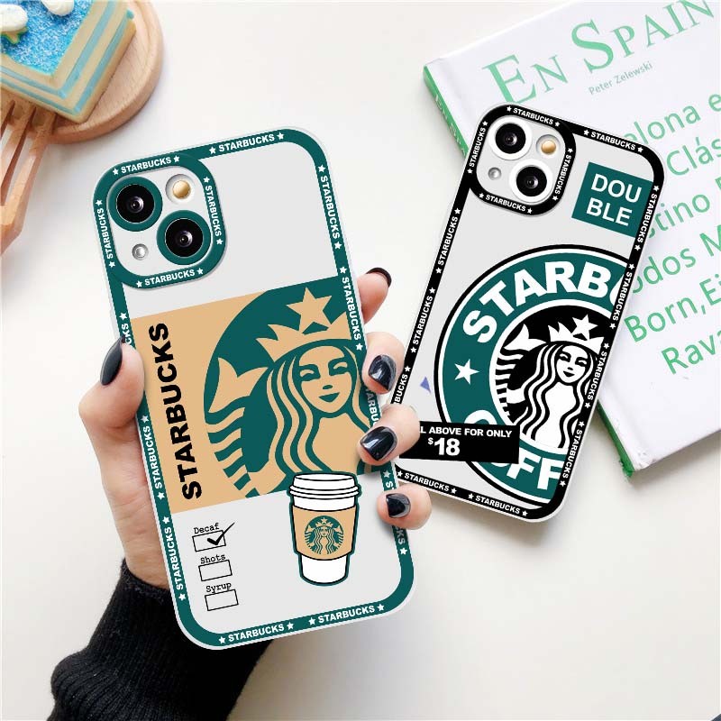 Starbucks case casing realme 5 5i c11 2020 c12 c25 c15 c20 c11 2021 c21y c25y c21