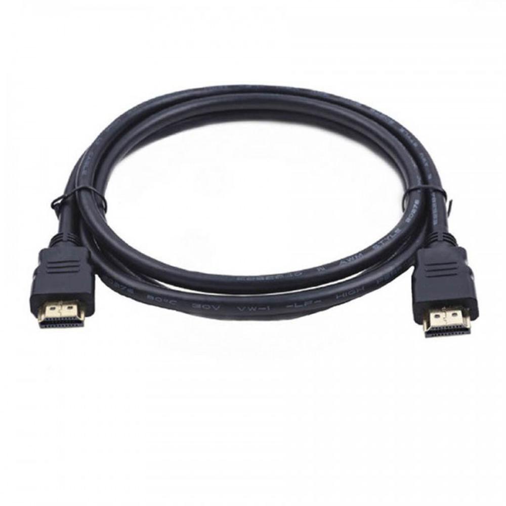 Kabel HDMI to HDMI 1 Meter Hitam