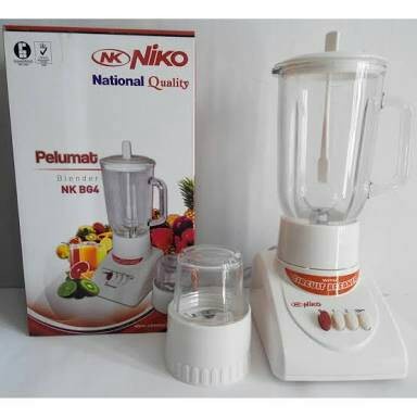 NIKO BLENDER PLASTIK NK BG-4 / NK BG4 P GELAS PLASTIK MURAH